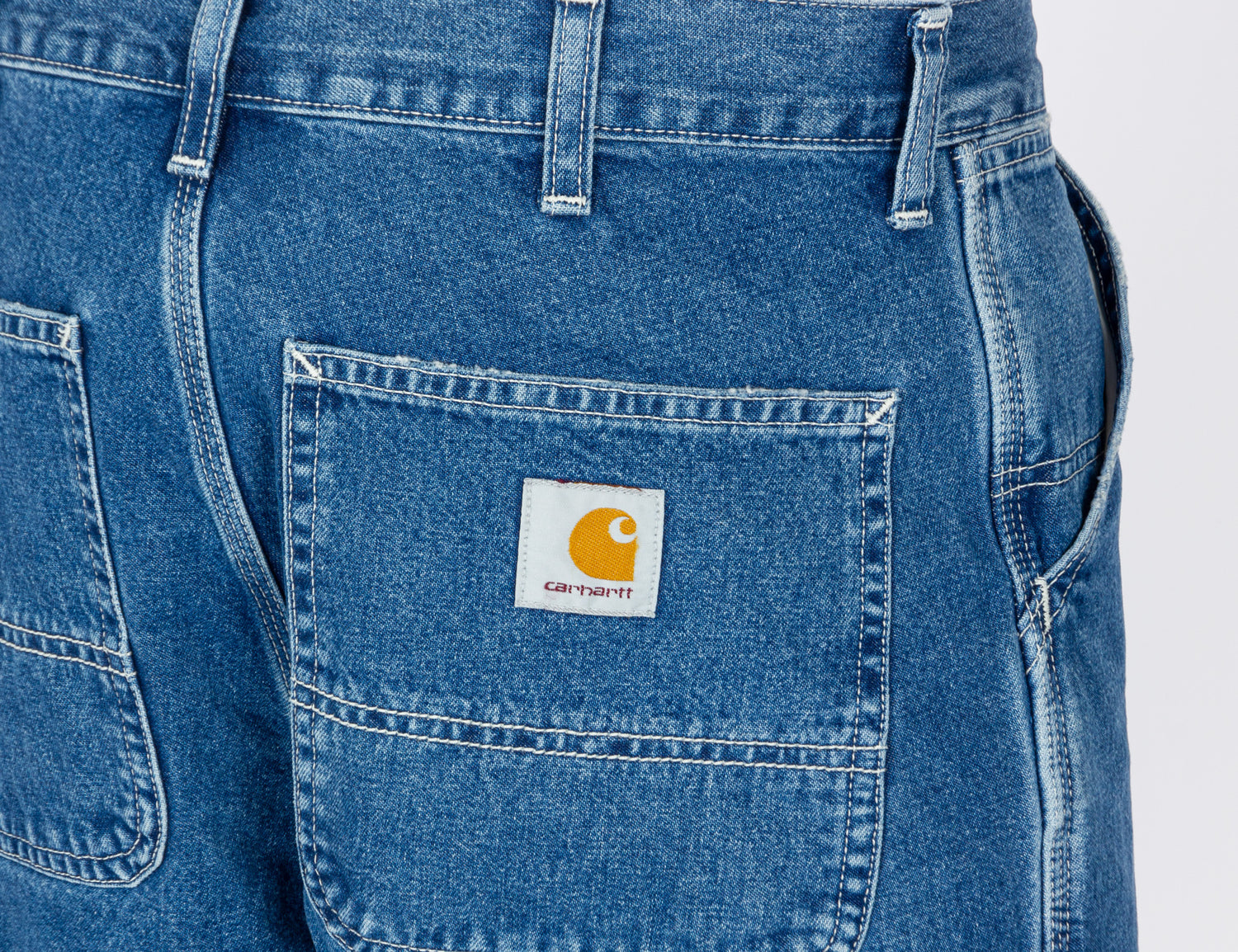 Carhartt WIP Simple Pant - Blue Stone Washed Blau Bild 5