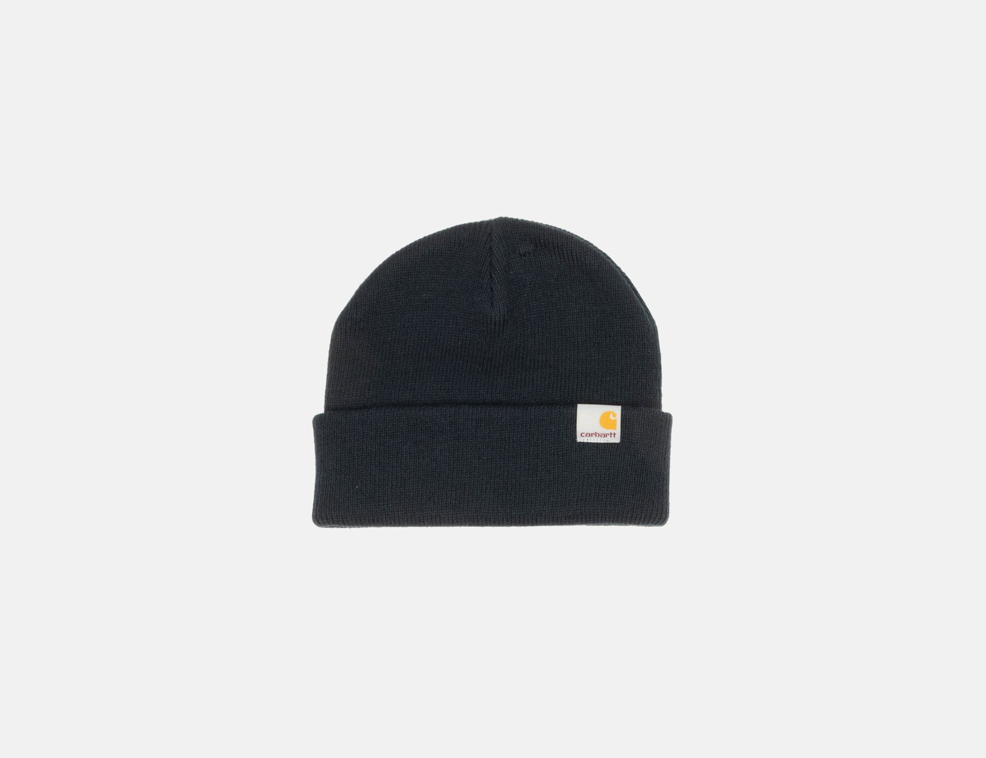 Carhartt WIP Stratus Low Beanie - Dark Navy Blau Bild 1