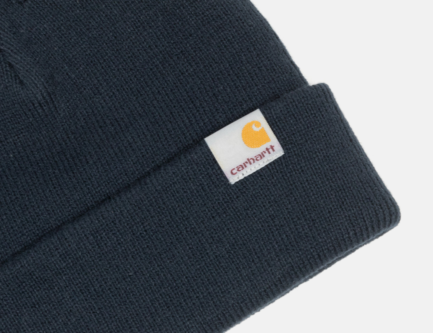 Carhartt WIP Stratus Low Beanie - Dark Navy Blau Bild 2