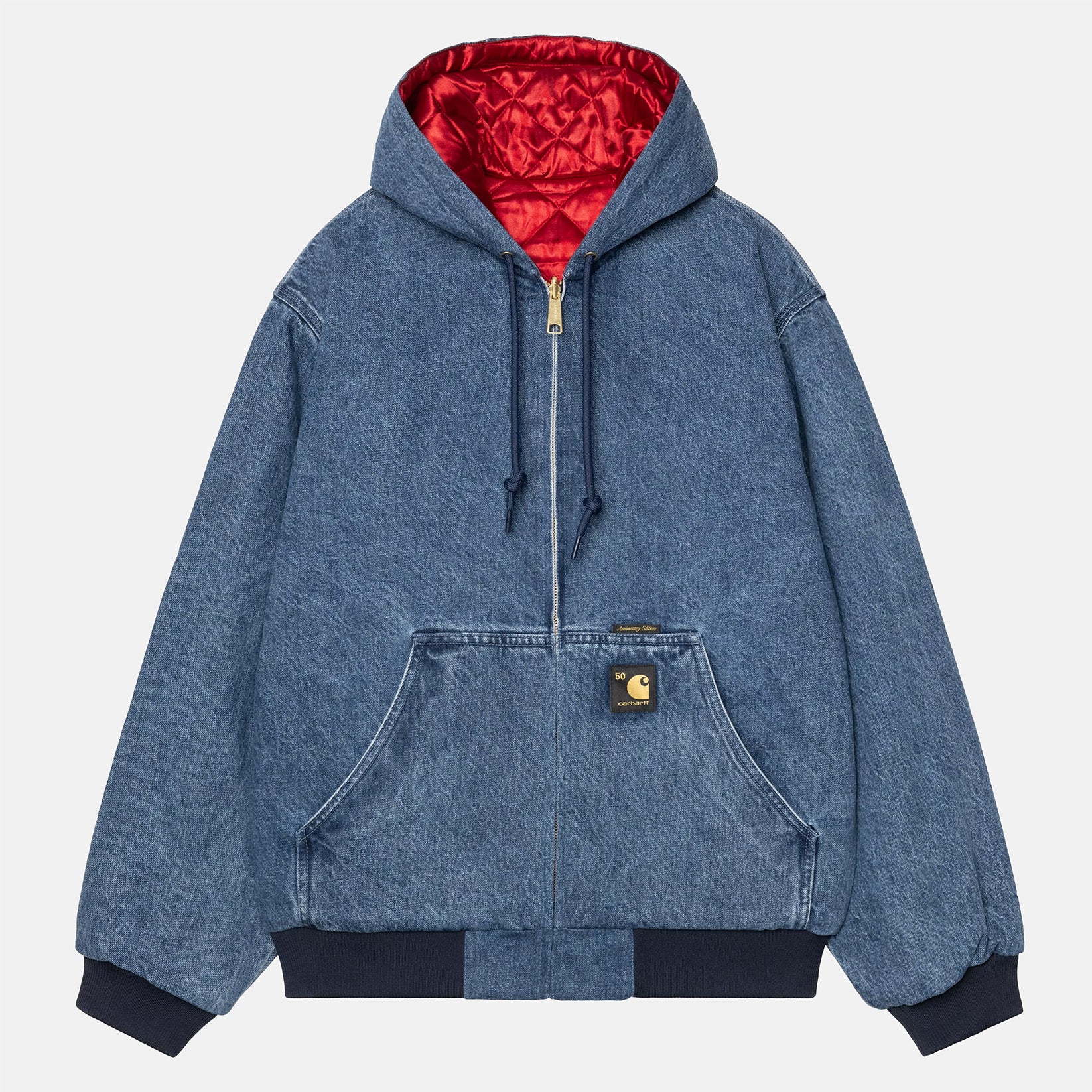 Carhartt WIP 50 Years Anniversary OG Activ Jacke - Blue / USA Red Blau Bild 1