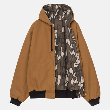 Carhartt WIP 50 Years Anniversary OG Activ Canvas Jacke - Hamilton Brown / Camo Trebark Braun Bild 5
