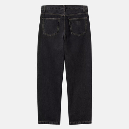 Carhartt WIP Aaron Denim Pant - Black Stone Washed Schwarz Bild 1