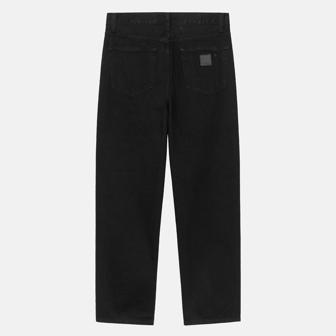 Carhartt WIP Aaron Pant - Black Rinsed Schwarz Bild 1
