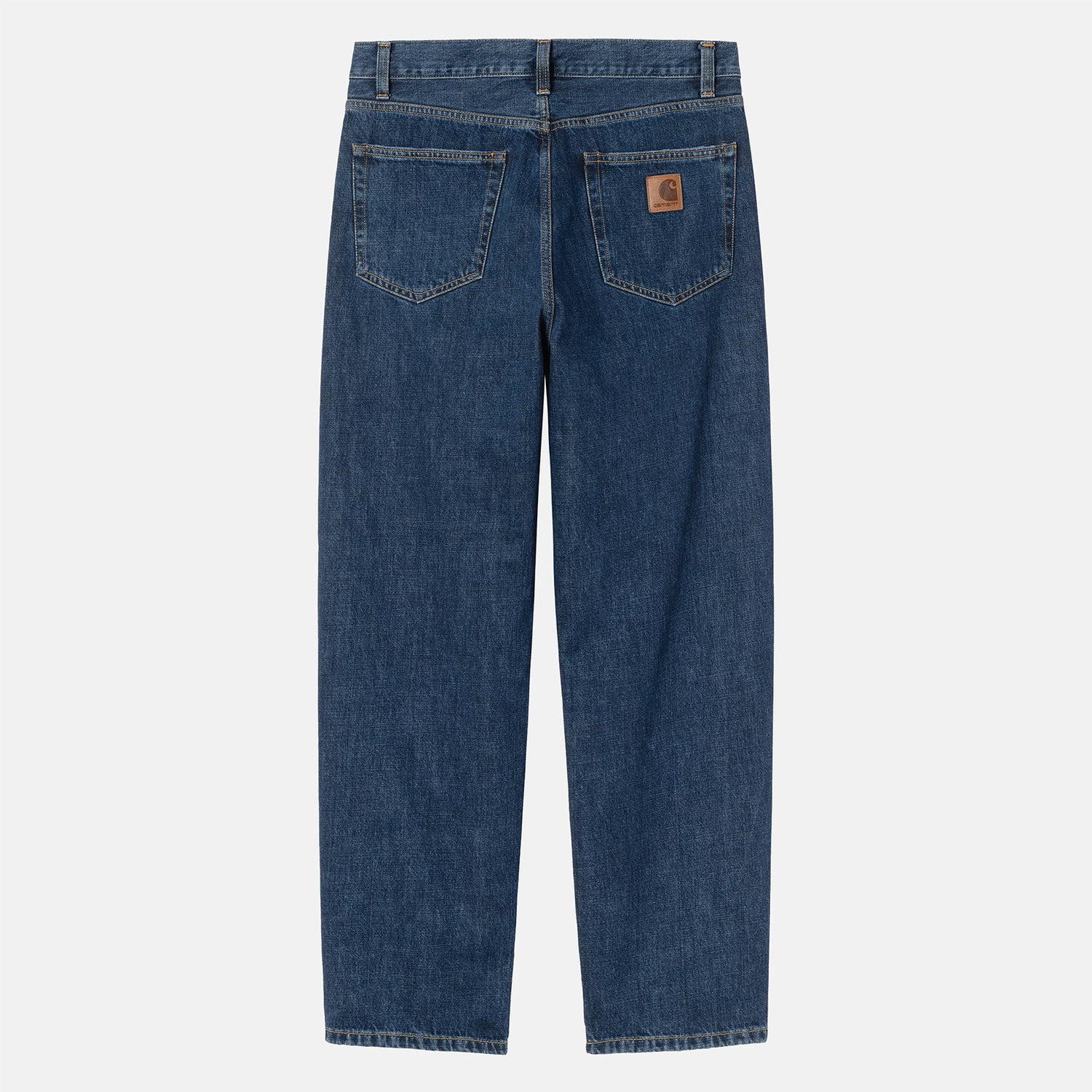 Carhartt WIP Aaron Pant - Blue Stone Washed Blau Bild 1