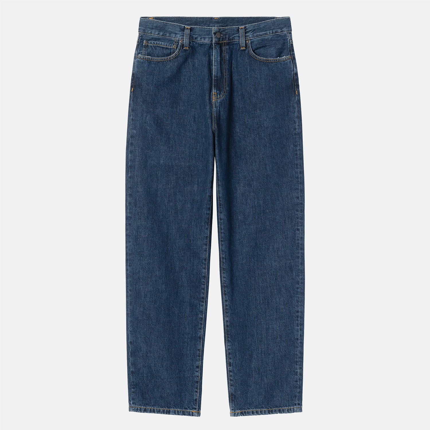 Carhartt WIP Aaron Pant - Blue Stone Washed Blau Bild 2