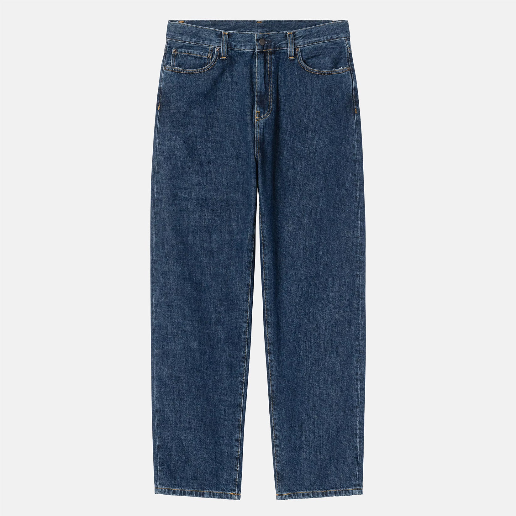 Carhartt WIP Aaron Pant - Blue Stone Washed Blau Bild 2