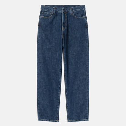 Carhartt WIP Aaron Pant - Blue Stone Washed Blau Bild 2