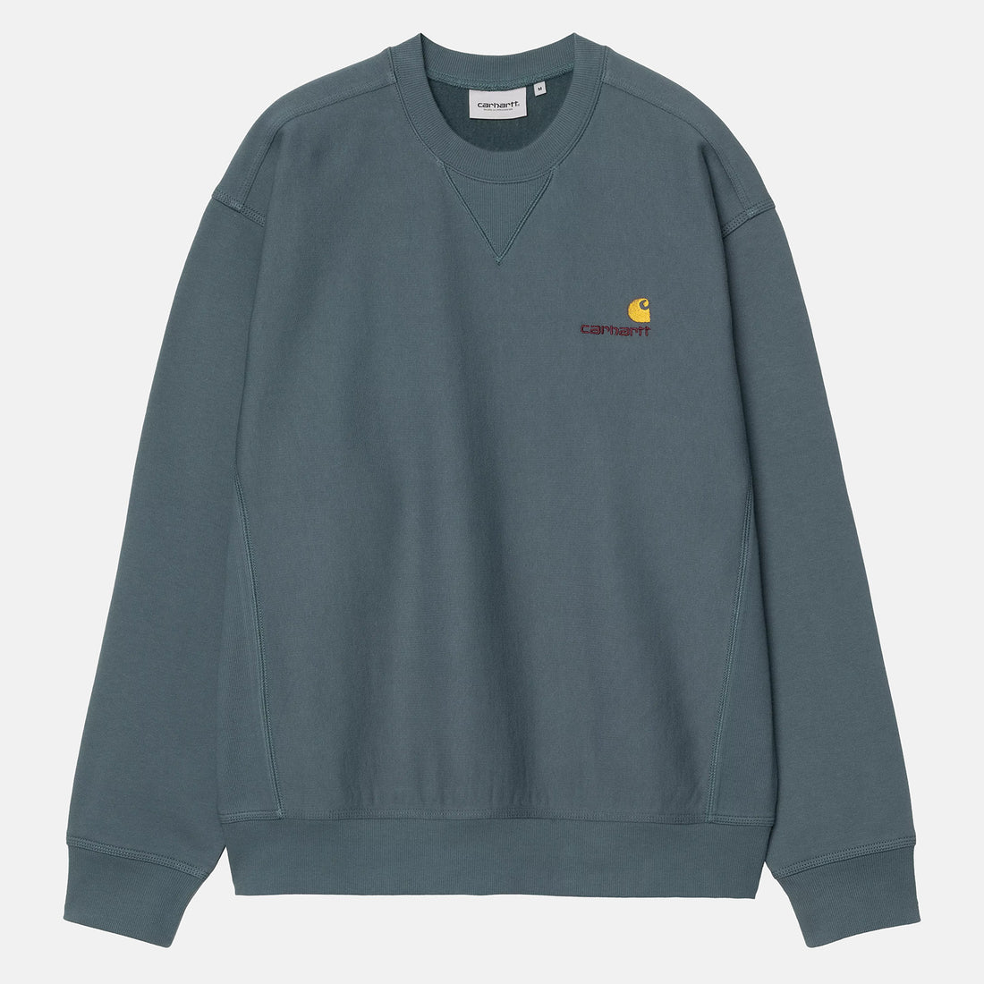 Carhartt WIP American Script Crewneck - Office Blue Blau Bild 1