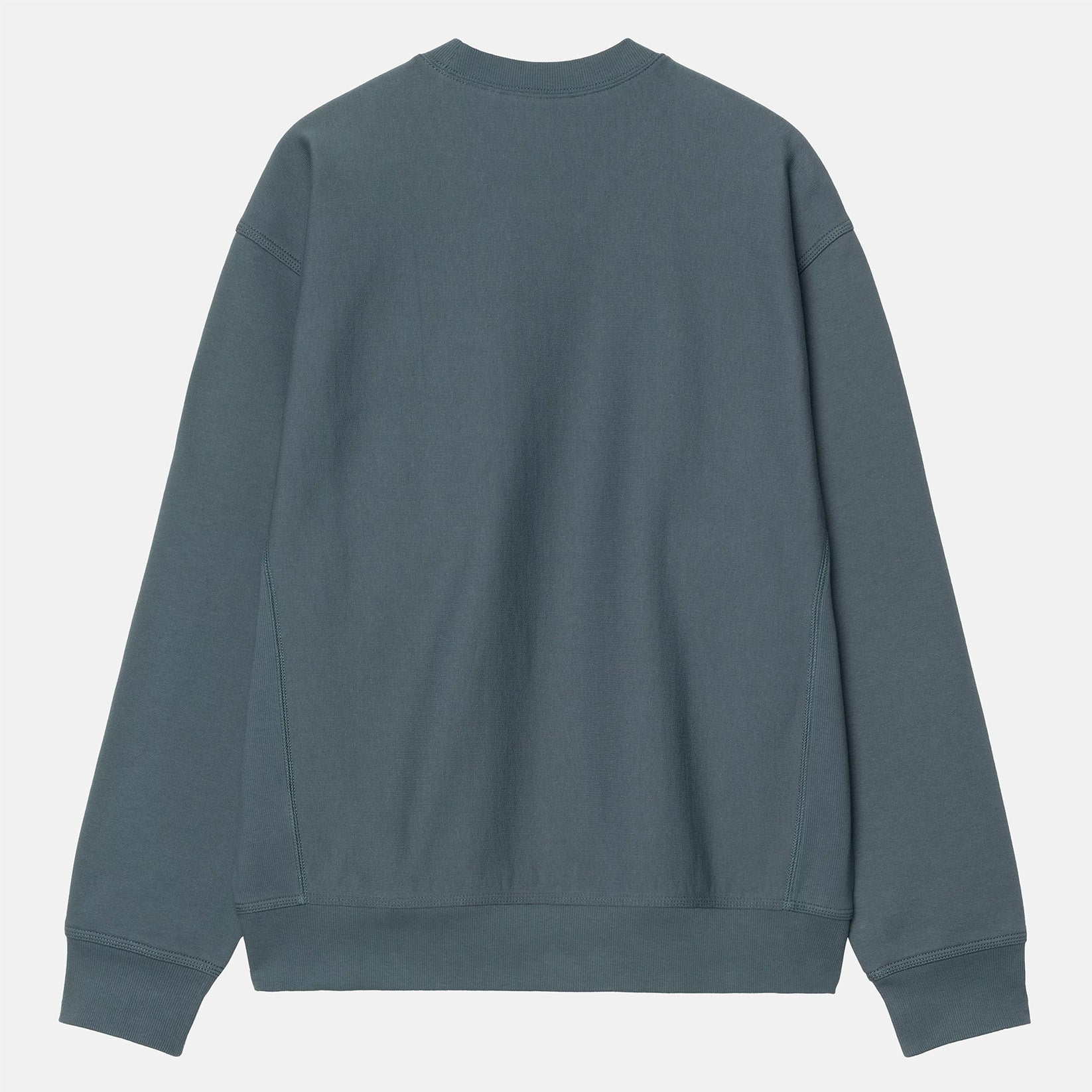 Carhartt WIP American Script Crewneck - Office Blue Blau Bild 2