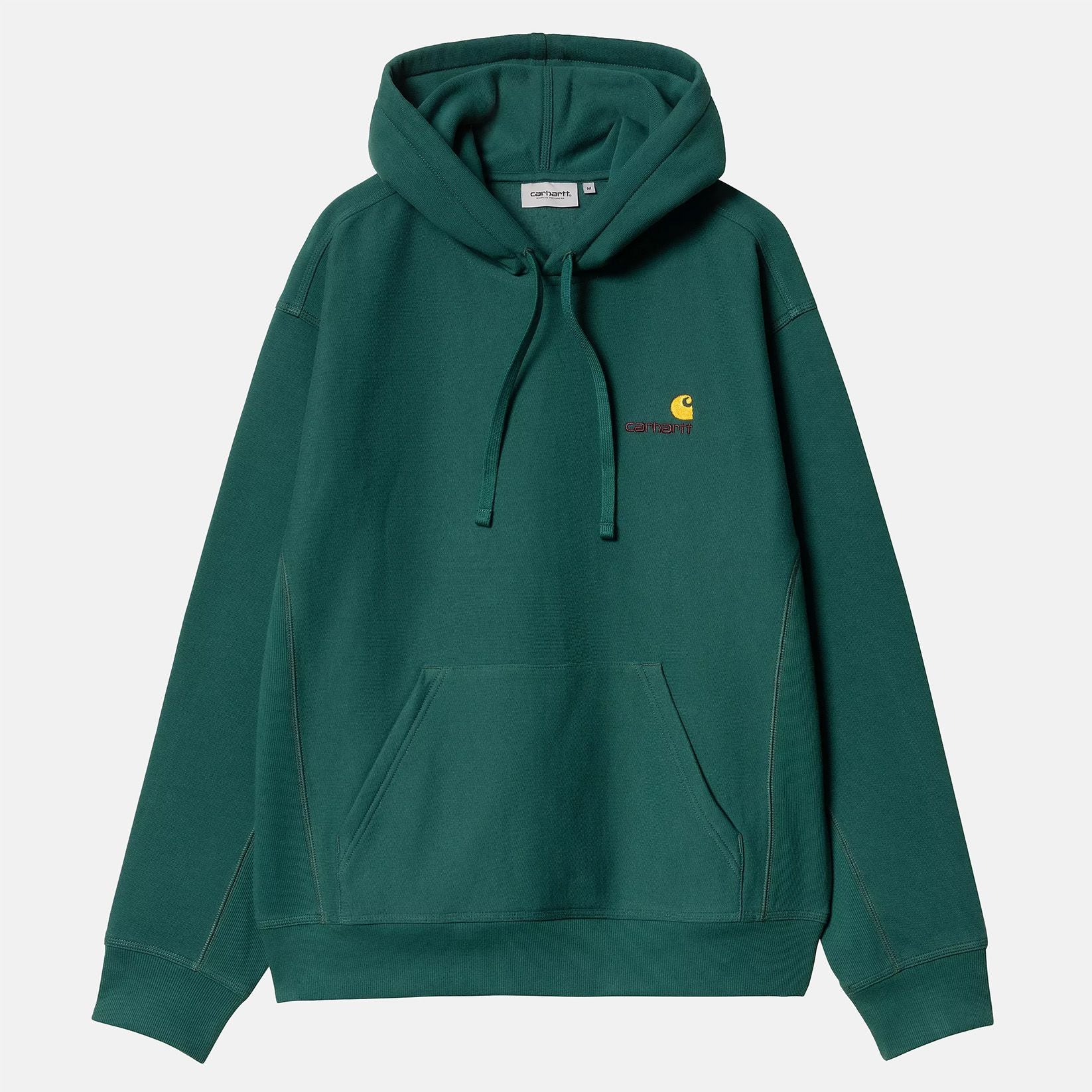 Carhartt WIP American Script Hoodie - Malachite Malachite Bild 1