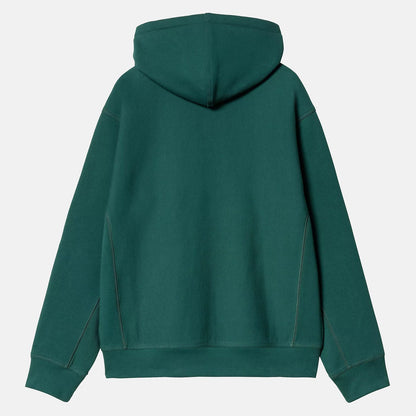 Carhartt WIP American Script Hoodie - Malachite Malachite Bild 2