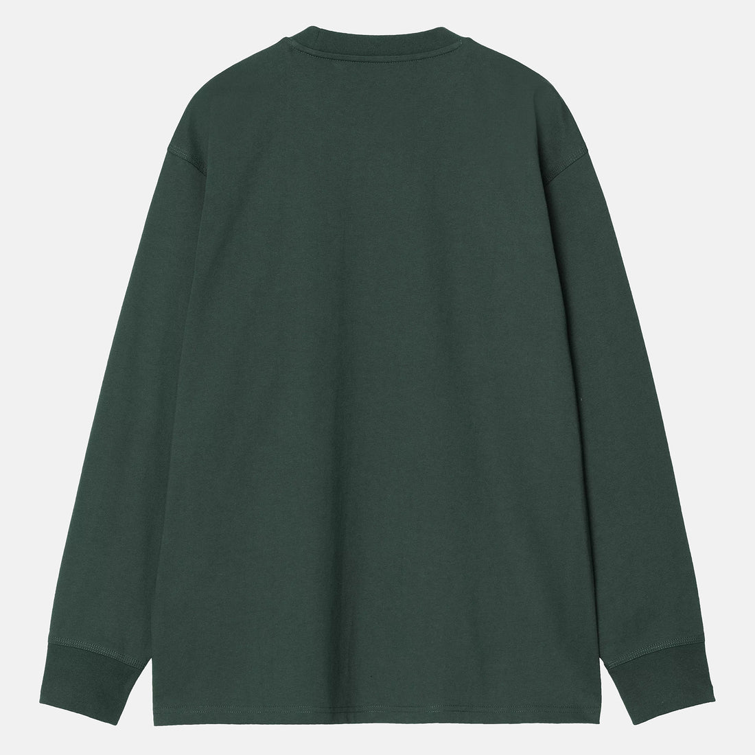 Carhartt WIP American Script Longsleeve - Kale Green Grün Bild 2