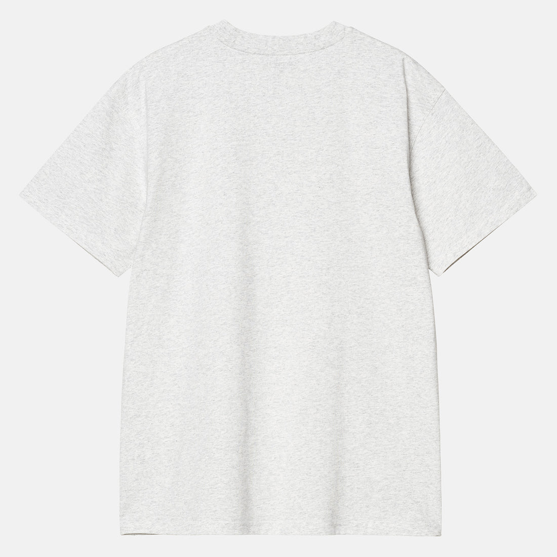 Carhartt WIP American Script T-Shirt - Ash Heather Grau Bild 2