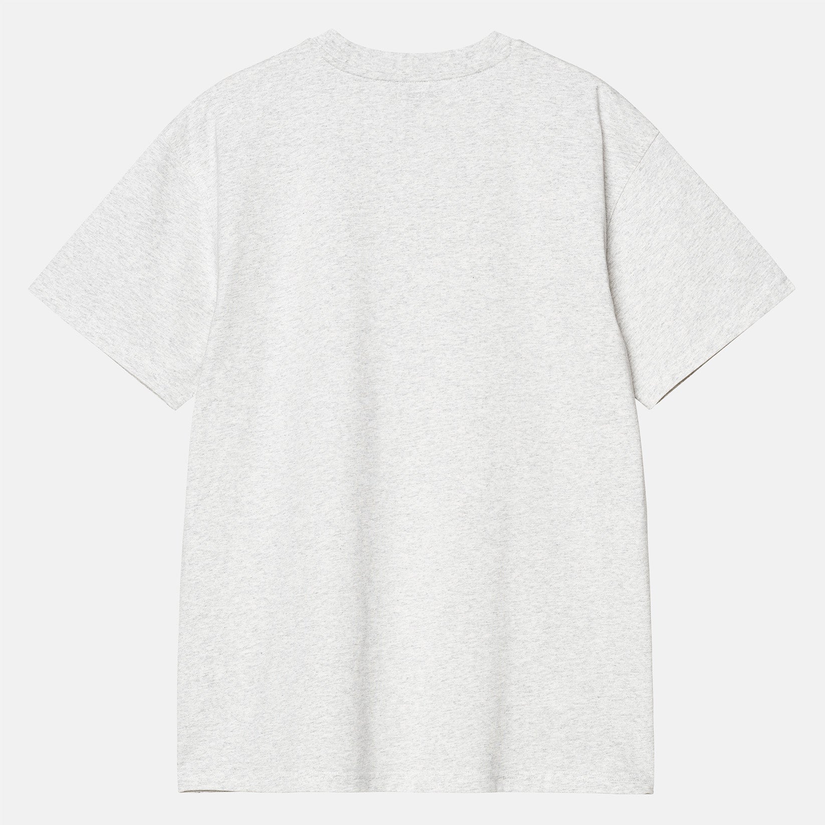 Carhartt WIP American Script T-Shirt - Ash Heather Grau Bild 2