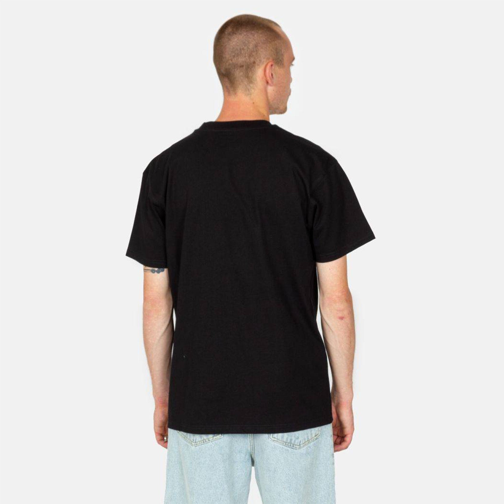 Carhartt WIP American Script T-Shirt - Black Schwarz Bild 2
