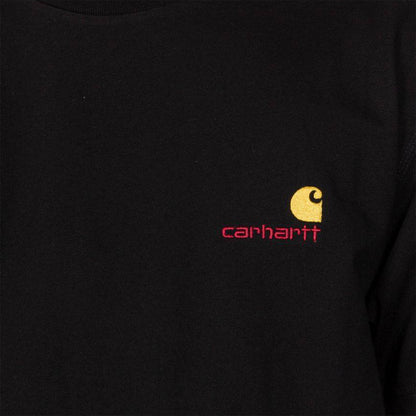 Carhartt WIP American Script T-Shirt - Black Schwarz Bild 3