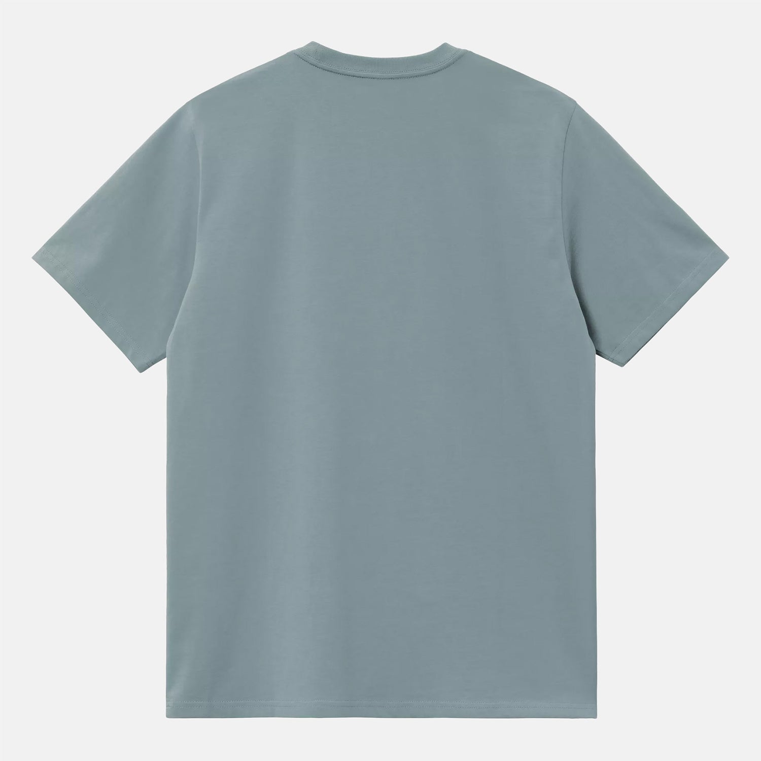 Carhartt WIP American Script T-Shirt - Citadel Blau Bild 2