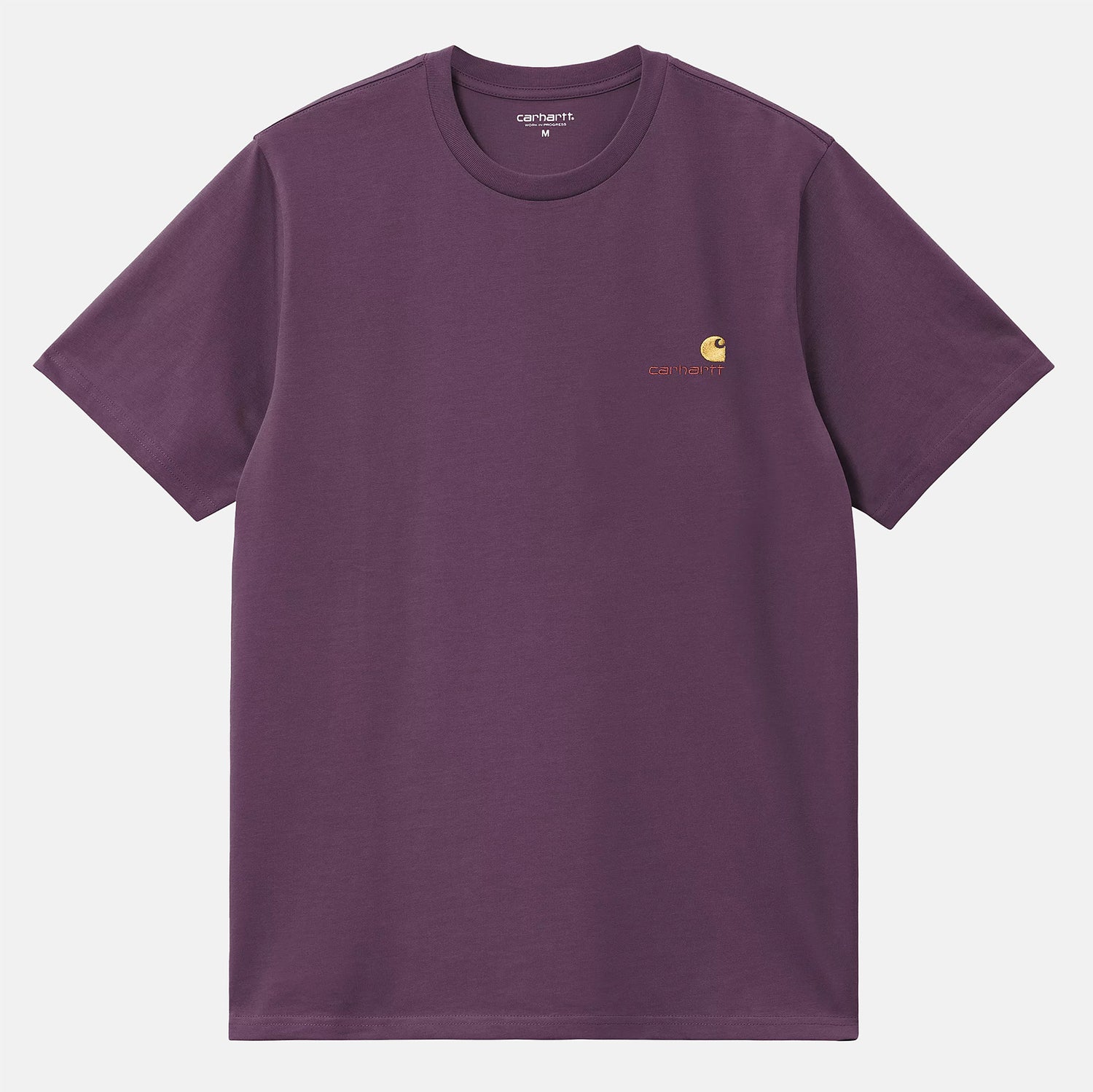 Carhartt WIP American Script T-Shirt - Huckeberry Lila Bild 1