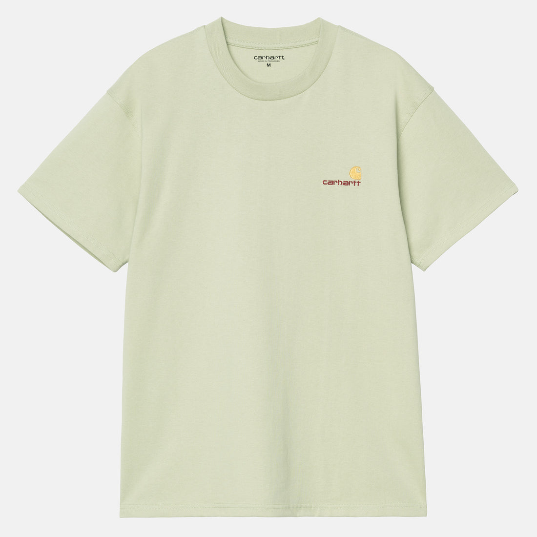 Carhartt WIP American Script T-Shirt - Pale Olive Grün Bild 1