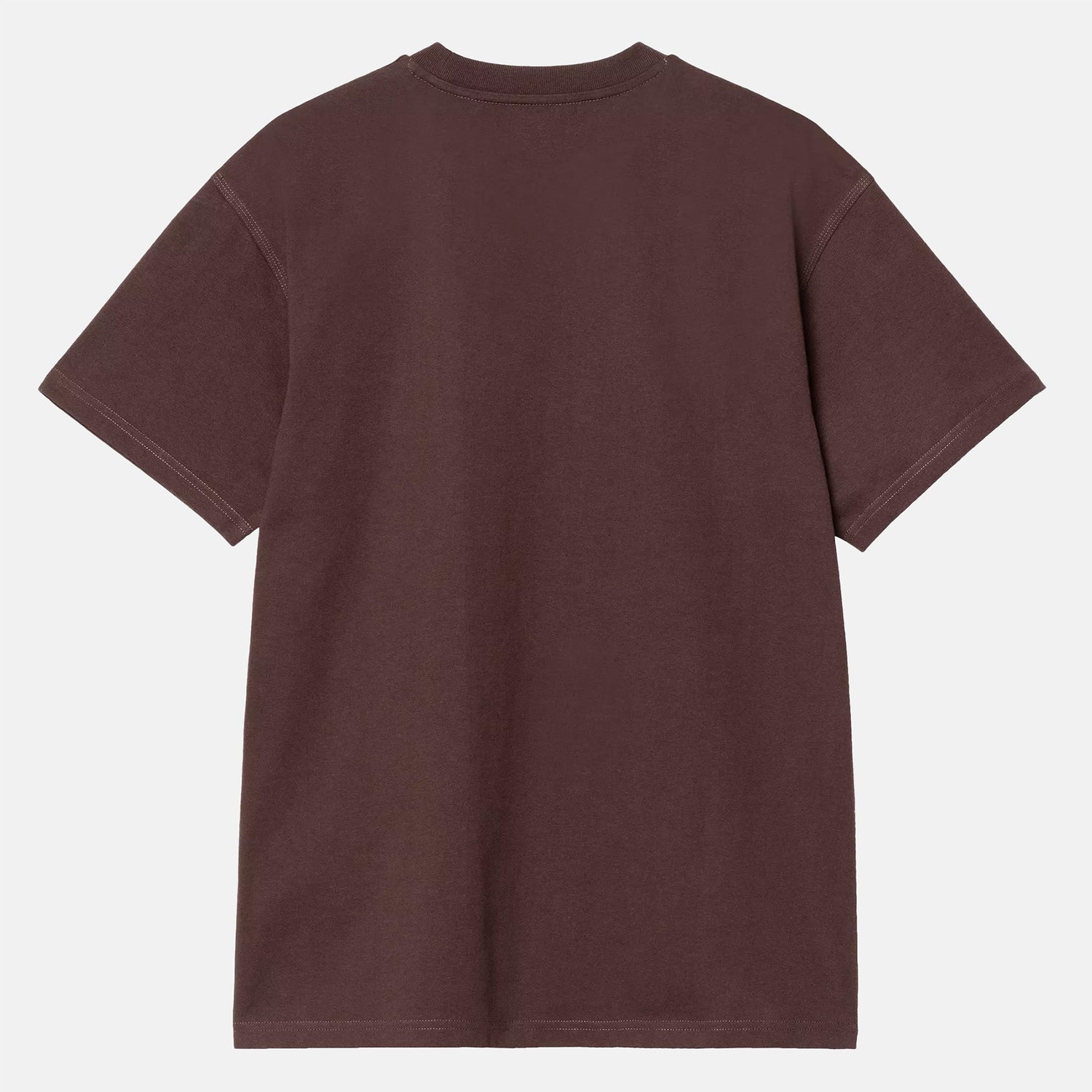 Carhartt WIP American Script T-Shirt - Palisander Rot Bild 2