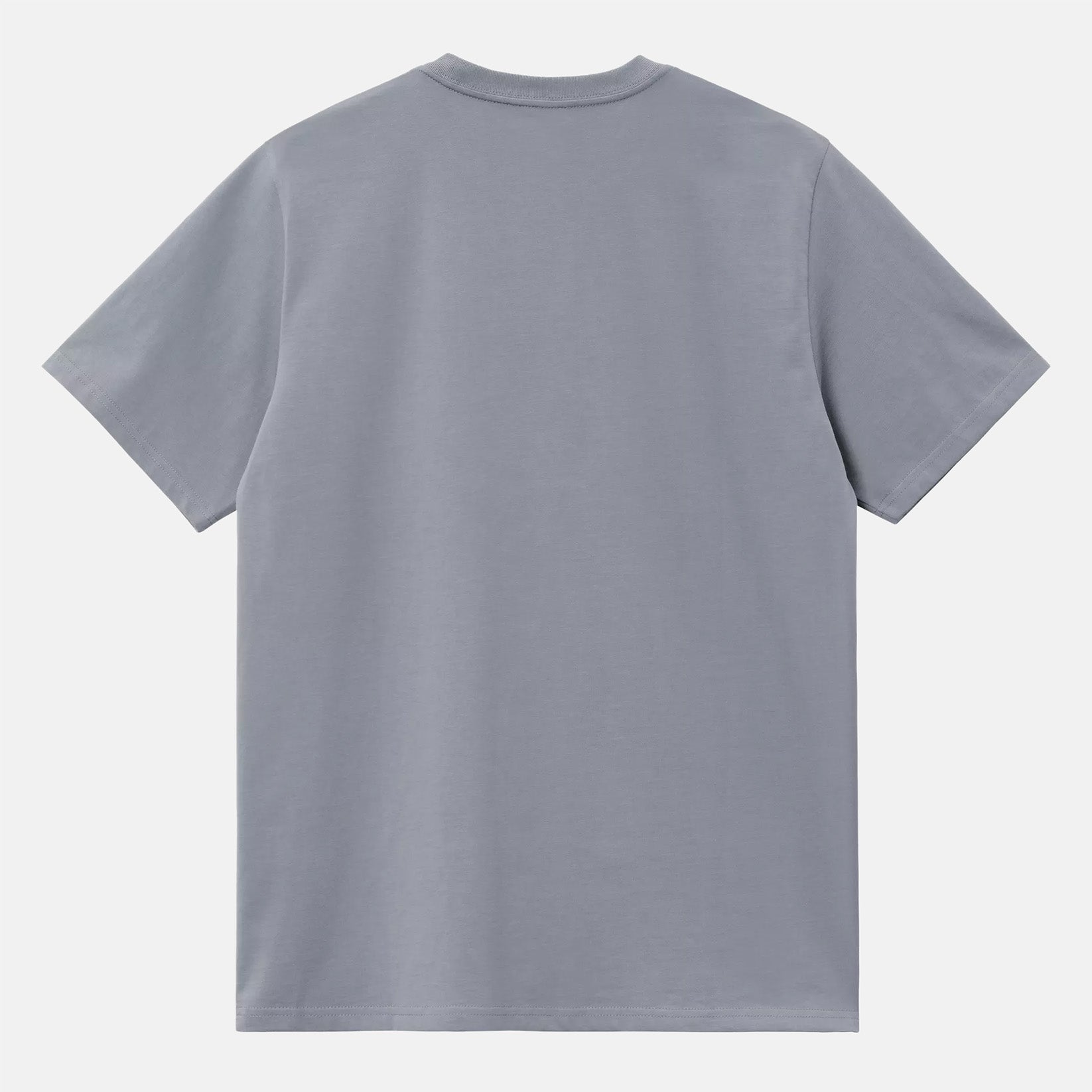 Carhartt WIP American Script T-Shirt - Shady Blue Blau Bild 2