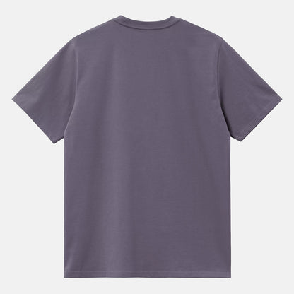 Carhartt WIP American Script T-Shirt - Shady Purple Lila Bild 2