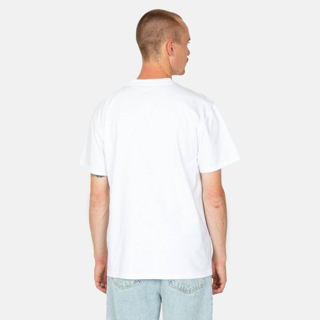 Carhartt WIP American Script T-Shirt - White Weiß Bild 2