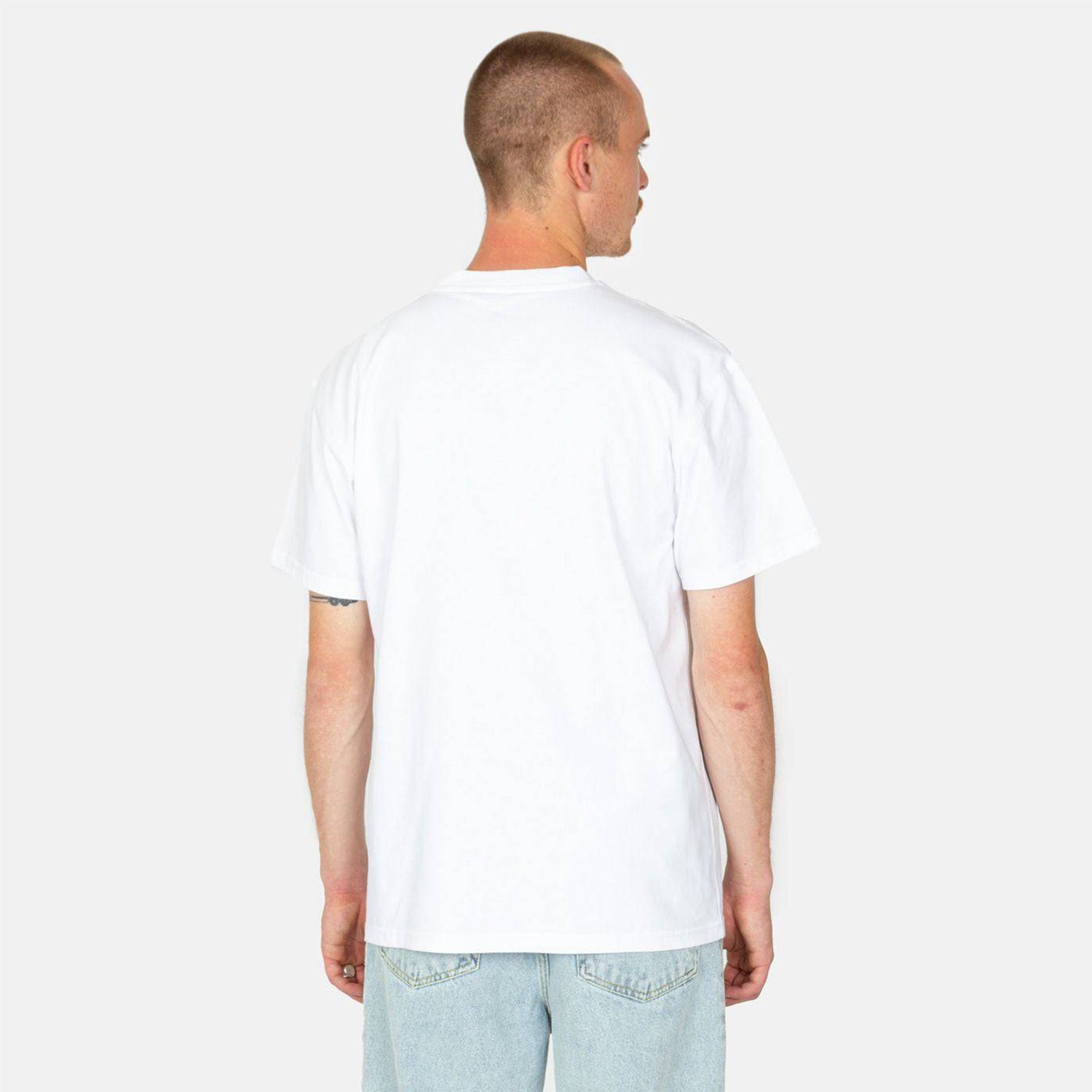 Carhartt WIP American Script T-Shirt - White Weiß Bild 2