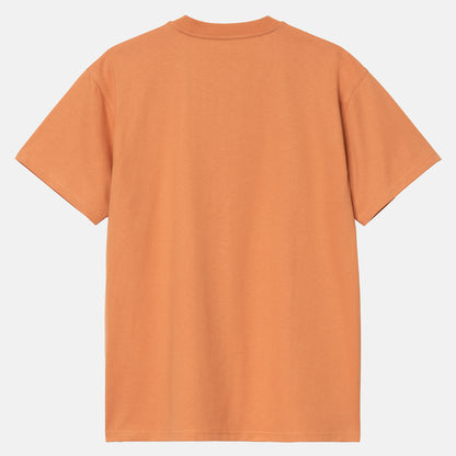 Carhartt WIP American Scrpit T-Shirt - Redhaven Orange Bild 2