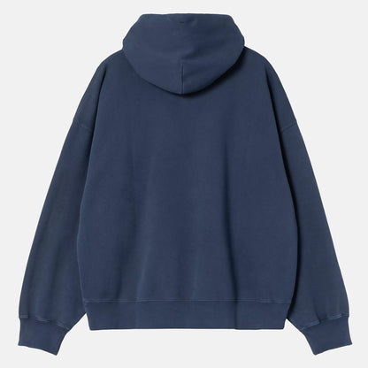 Carhartt WIP Benton Hoodie - Jupiter Garment Dyed Blau Bild 2