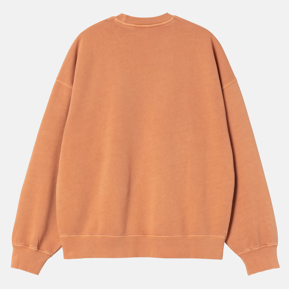 Carhartt WIP Benton Sweat - Redheaven Garment Dyed Orange Bild 2