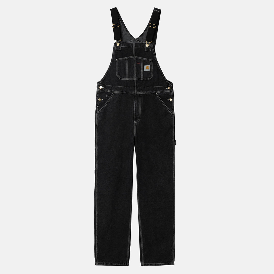 Carhartt WIP Bib Overall - Black Stone Washed Bild 1
