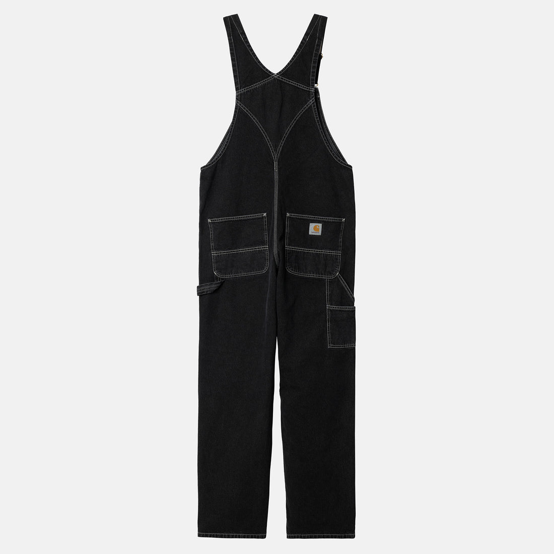 Carhartt WIP Bib Overall - Black Stone Washed Bild 2