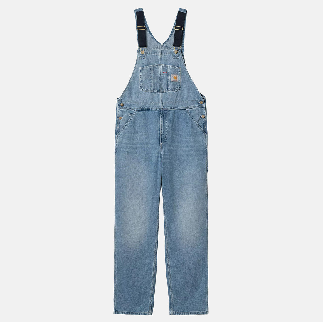 Carhartt WIP Bib Overall Pant - Blue Light True Washed Blau Bild 1