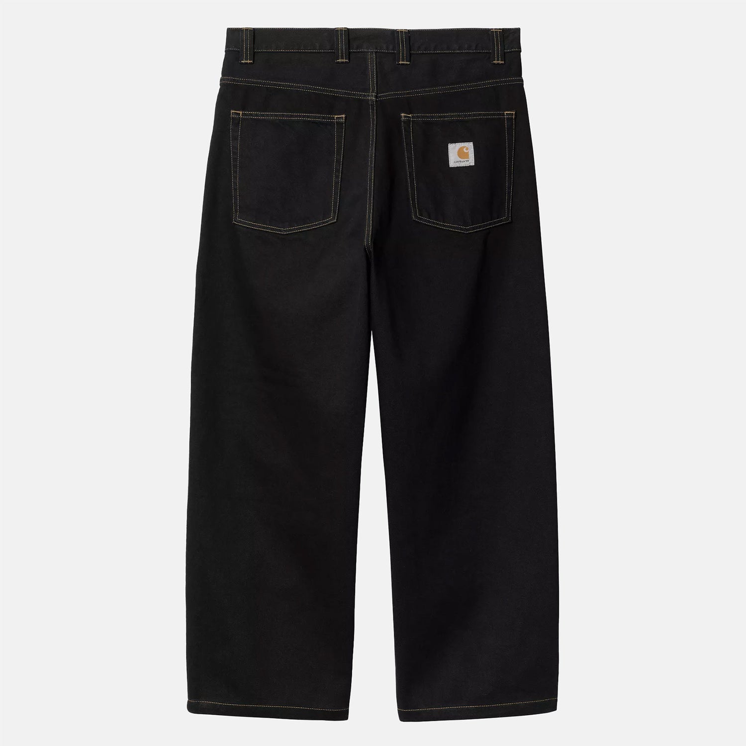 Carhartt WIP Brandon Baggy Pant - Black Rinsed Schwarz Bild 1