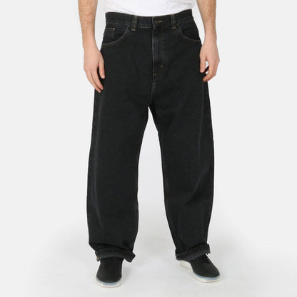 Carhartt WIP Brandon Baggy Pant - Black Stone Washed Schwarz Bild 1