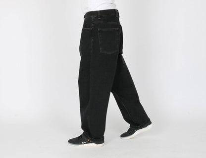Carhartt WIP Brandon Baggy Pant - Black Stone Washed Schwarz Bild 2