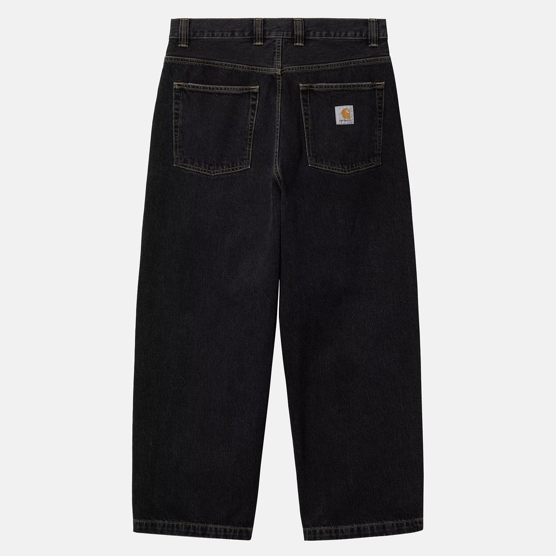 Carhartt WIP Brandon Baggy Pant - Black Stone Washed Schwarz Bild 1