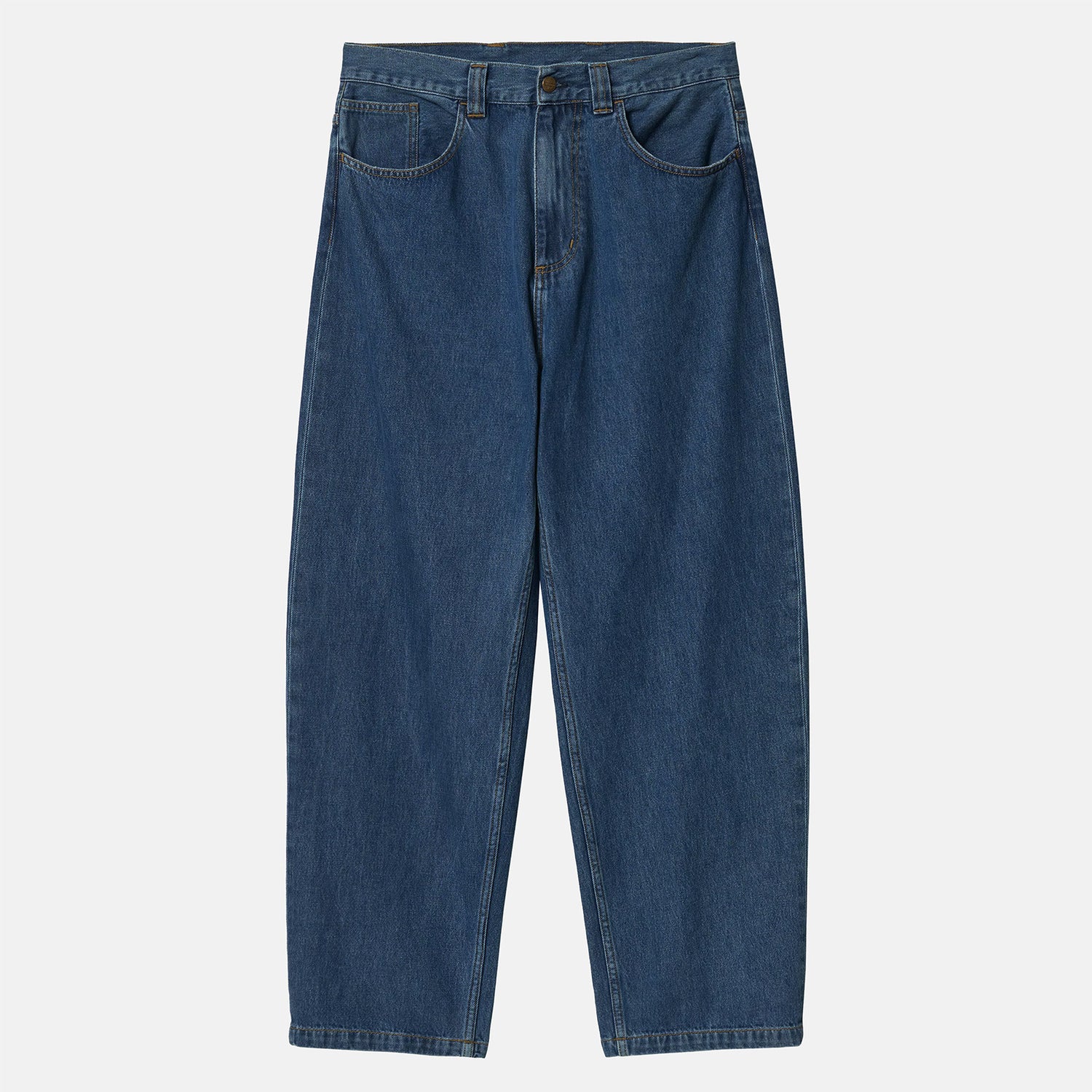 Carhartt WIP Brandon Baggy Pant - Blue Stone Washed Blau Bild 2