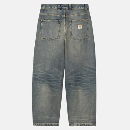 Carhartt WIP Brandon Baggy Pant - Blue Worn Used Wash Blau Bild 2