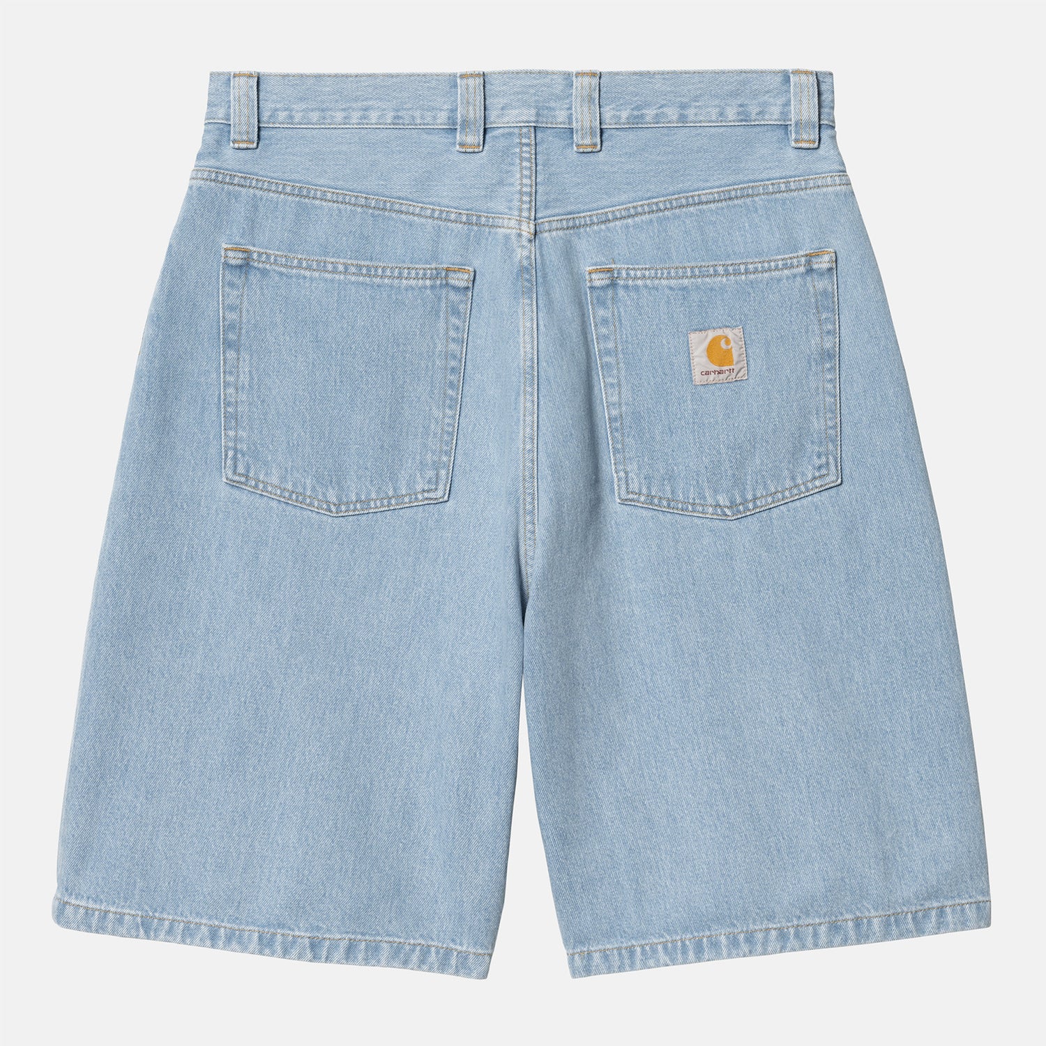 Carhartt WIP Brandon Baggy Short - Blue Heavy Stone Bleached Blue Heavy Stone Bleached Bild 1