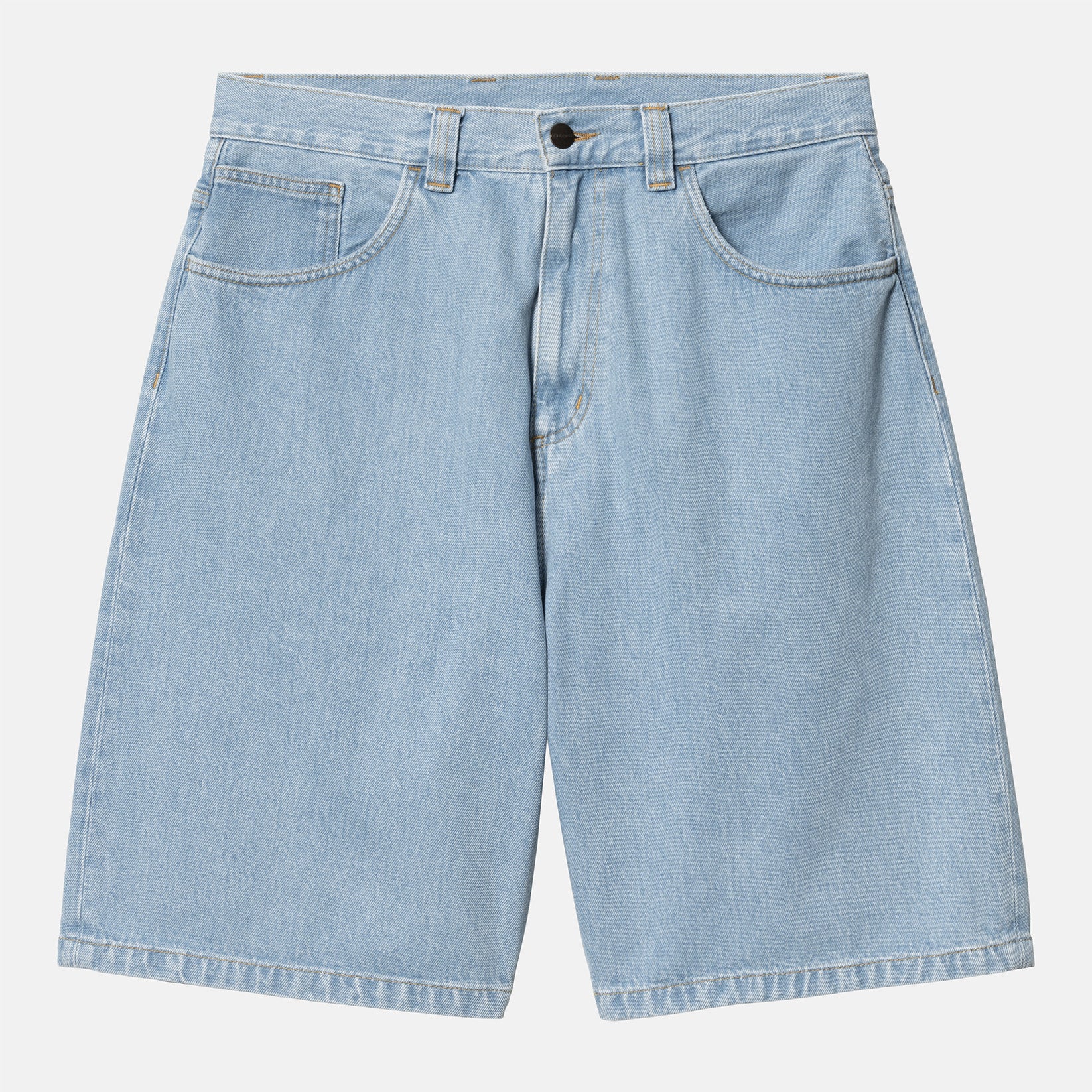 Carhartt WIP Brandon Baggy Short - Blue Heavy Stone Bleached Blue Heavy Stone Bleached Bild 2