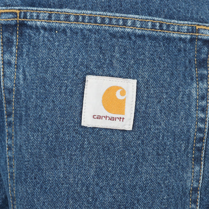 Carhartt WIP Brandon Baggy Short - Blue Stone Washed Blau Bild 3