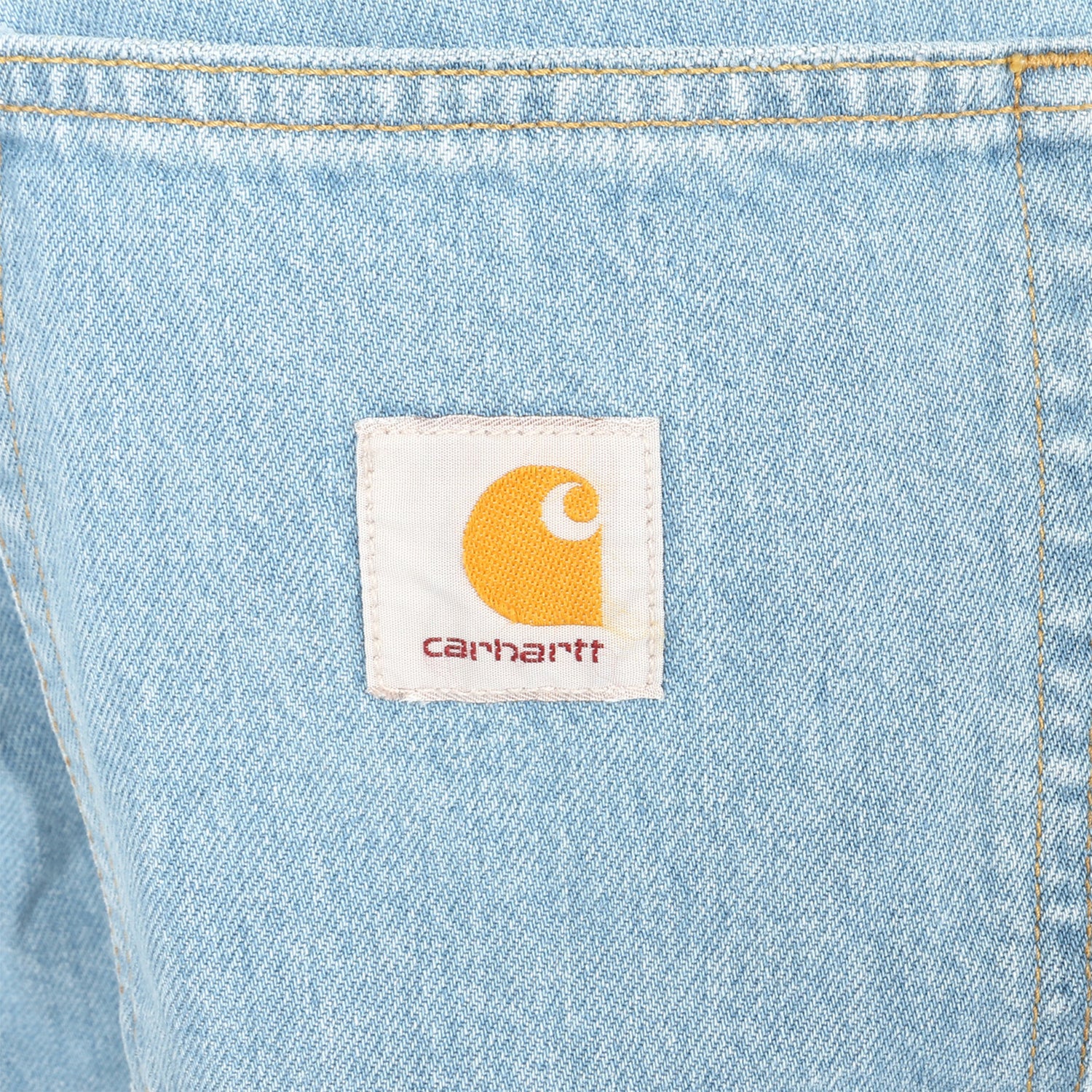 Carhartt WIP Brandon Baggy Short - Blue Stone Bleached Blau Bild 3