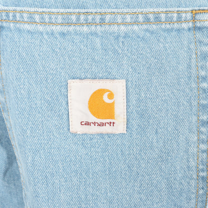 Carhartt WIP Brandon Baggy Short - Blue Stone Bleached Blau Bild 3