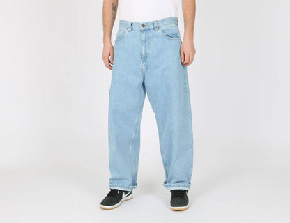 Carhartt WIP Brandon Pant - Blue Heavy Stone Bleached Blau Bild 1