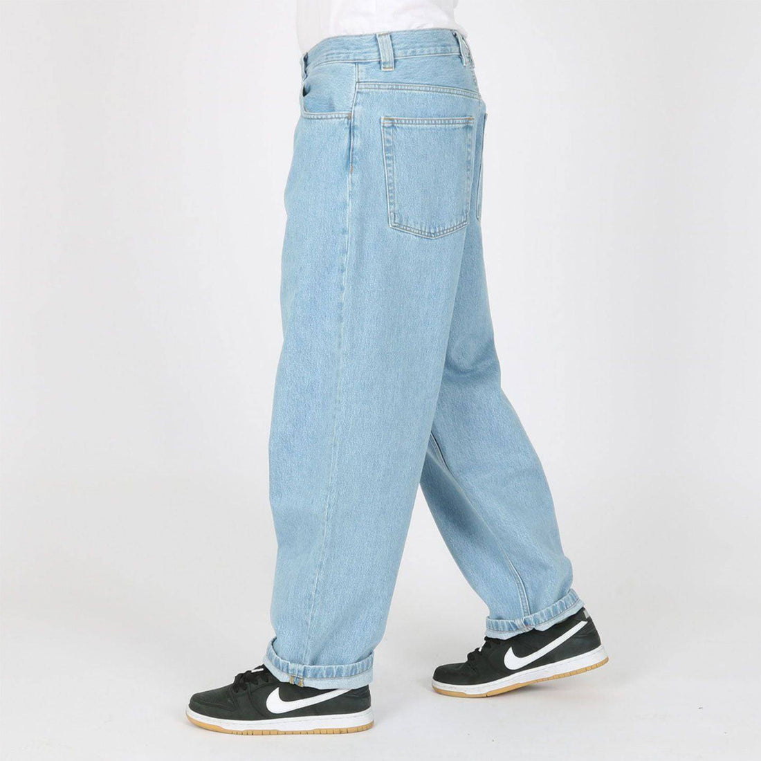 Carhartt WIP Brandon Pant - Blue Heavy Stone Bleached Blau Bild 2