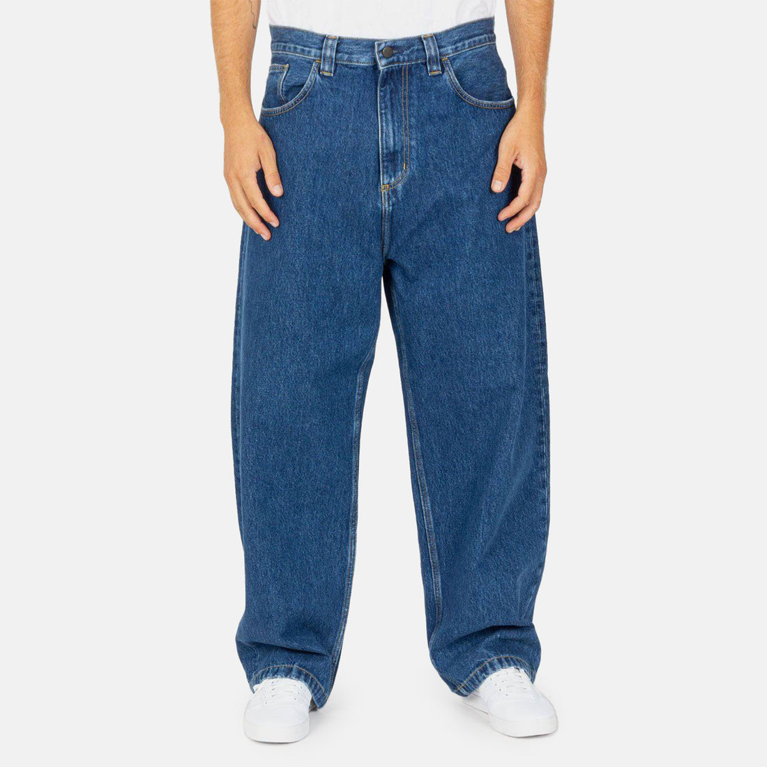 Carhartt WIP Brandon Pant - Blue Stone Washed Blau Bild 1