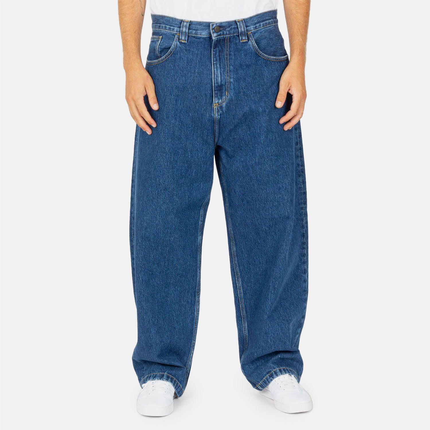 Carhartt WIP Brandon Pant - Blue Stone Washed Blau Bild 1