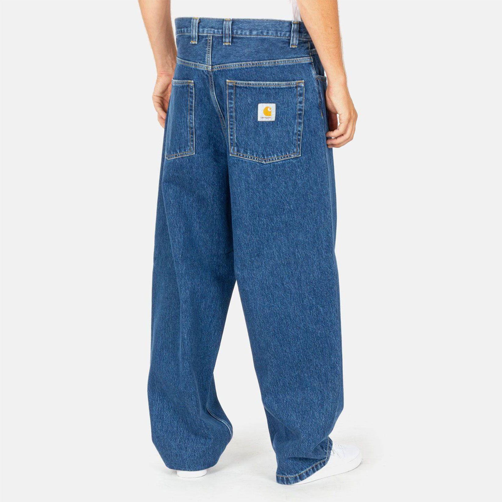 Carhartt WIP Brandon Pant - Blue Stone Washed Blau Bild 3